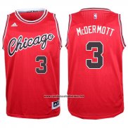 Camiseta Chicago Bulls Doug McDermott #3 Retro Rojo