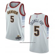 Camiseta Denver Nuggets Kentavious Caldwell-Pope #5 Ciudad 2022-23 Blanco