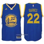 Camiseta Golden State Warriors Harrison Barnes #22 Azul
