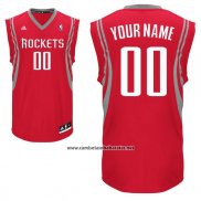 Camiseta Houston Rockets Adidas Personalizada Rojo