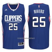 Camiseta Los Angeles Clippers Austin Rivers #25 Azul