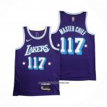 Camiseta Los Angeles Lakers x X-BOX Master Chief #117 Violeta