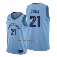 Camiseta Memphis Grizzlies Tyus Jones #21 Statement Azul