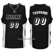 Camiseta Miami Heat Personalizada Negro