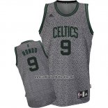 Camiseta Moda Estatica Boston Celtics Rajon Rondo #9 Gris