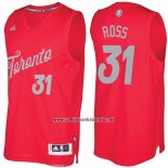 Camiseta Navidad 2016 Toronto Raptors Terrence Ross #31 Rojo