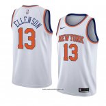 Camiseta New York Knicks Knicks Henry Ellenson #13 Statement 2018 Blanco