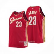 Camiseta Nino Cleveland Cavaliers LeBron James #23 Mitchell & Ness 2003-04 Rojo