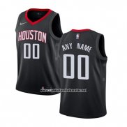 Camiseta Nino Houston Rockets Personalizada 17-18 Negro