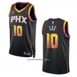 Camiseta Phoenix Suns Damion Lee #10 Statement 2022-23 Negro