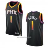 Camiseta Phoenix Suns Devin Booker #1 Statement 2022-23 Negro