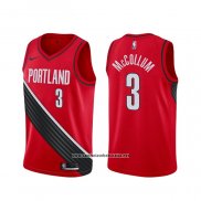 Camiseta Portland Trail Blazers CJ McCollum #3 Statement Rojo