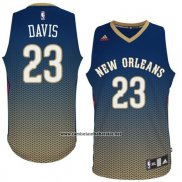 Camiseta Resonate Moda New Orleans Pelicans Anthony Davis #23 Azul