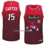 Camiseta Resonate Moda Toronto Raptors Vince Carter #15 Rojo