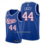 Camiseta Sacramento Kings Sam Lacey #44 Classic Edition 1990 1994 Azul