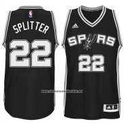 Camiseta San Antonio Spurs Tiago Splitter #22 Negro