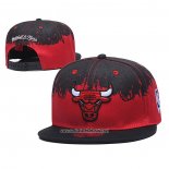 Gorra Chicago Bulls Rojo Negro