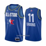 Camiseta All Star 2020 Indiana Pacers Domantas Sabonis #11 Azul
