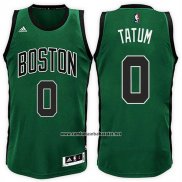 Camiseta Boston Celtics Jayson Tatum #0 Verde