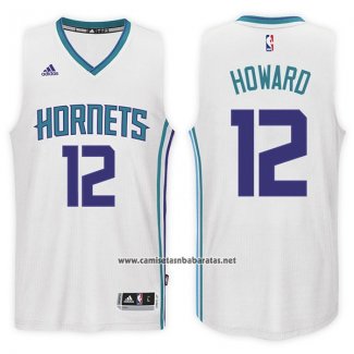 Camiseta Charlotte Hornets Dwight Howard #12 Home 2017-18 Blanco