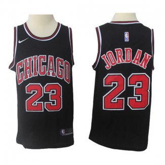 Camiseta Chicago Bulls Michael Jordan Nike #23 Negro