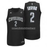 Camiseta Diamonds Editon Cleveland Cavaliers Kyrie Irving #2 Negro