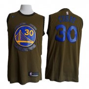 Camiseta Golden State Warriors Stephen Curry Nike #30 Verde