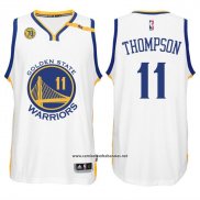 Camiseta Golden State Warriors Klay Thompson #11 Blanco