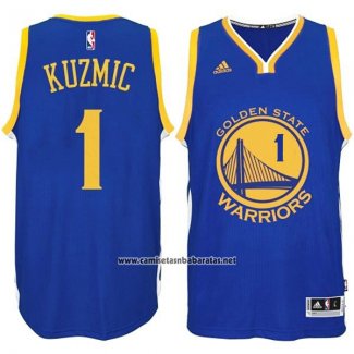 Camiseta Golden State Warriors Ognjen Kuzmic #1 Azul