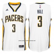 Camiseta Indiana Pacers George Hill #3 Blanco