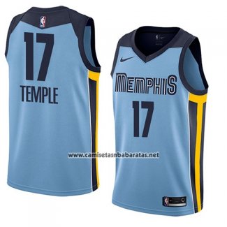 Camiseta Memphis Grizzlies Garrett Temple #17 Statement 2018 Azul