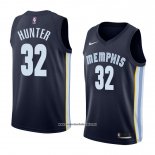 Camiseta Memphis Grizzlies Vincent Hunter #32 Icon 2018 Azul