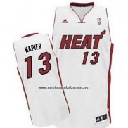 Camiseta Miami Heat Shabazz Napier #13 Blanco