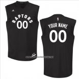 Camiseta Negro Moda Toronto Raptors Adidas Personalizada Negro