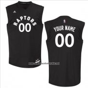Camiseta Negro Moda Toronto Raptors Adidas Personalizada Negro
