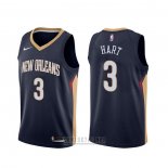 Camiseta New Orleans Pelicans Josh Hart #3 Icon Azul