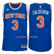 Camiseta New York Knicks Jose Calderon #3 Azul