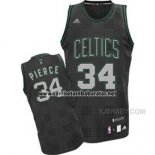 Camiseta Ritmo Moda Boston Celtics Paul Pierce #34 Negro