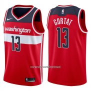 Camiseta Washington Wizards Marcin Gortat #13 Icon 2017-18 Rojo