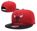 Gorra Chicago Bulls Rojo Negro4