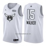 Camiseta All Star 2018 Charlotte Hornets Kemba Walker #15 Blanco