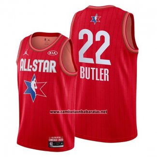 Camiseta All Star 2020 Miami Heat Jimmy Butler #22 Rojo