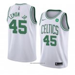 Camiseta Boston Celtics Walter Lemon #45 Association Jr 2018 Blanco