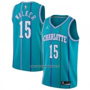 Camiseta Charlotte Hornets Kemba Walker #15 2017-18 Verde