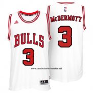 Camiseta Chicago Bulls Doug McDermott #3 Blanco