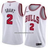 Camiseta Chicago Bulls Jerian Grant #2 Association 2018 Blanco