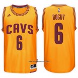 Camiseta Cleveland Cavaliers Andrew Bogut #6 2015 Amarillo
