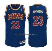 Camiseta Cleveland Cavaliers LeBron James #23 Azul