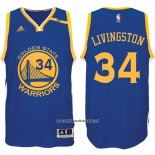 Camiseta Golden State Warriors Shaun Livingston #34 Azul