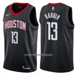 Camiseta Houston Rockets James Harden #13 2017-18 Negro